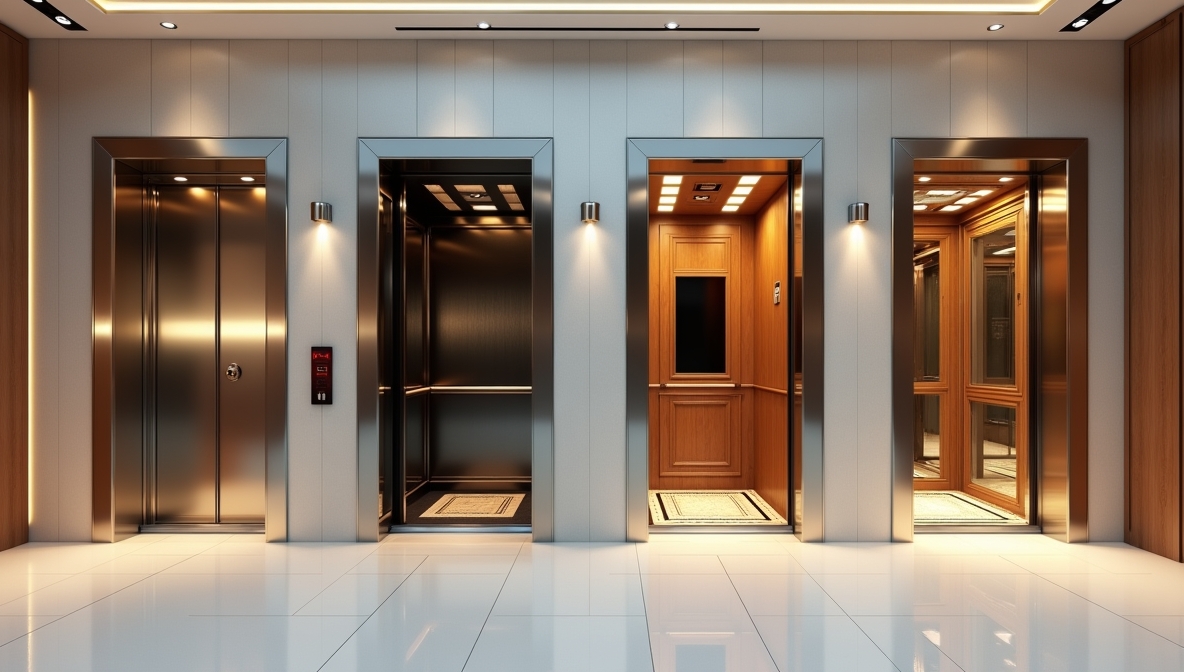 آشنایی با انواع کابین آسانسور، طراحی و قیمت آن